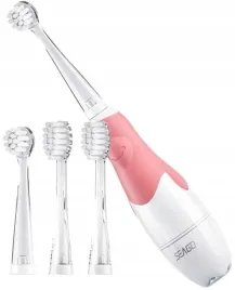 szczoteczka-soniczna-dla-dzieci-seago-sg-513-pink-4-koncowki