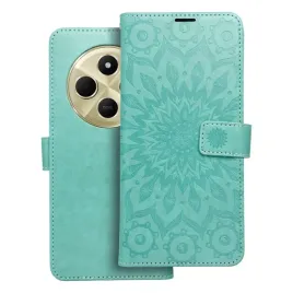 etui-z-klpaka-kabura-mezzo-book-do-xiaomi-redmi-14c-mandala-zielone
