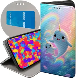 etui-z-klapka-do-xiaomi-redmi-note-12-pro-poco-x5-pro-wzory-narwal-bajki