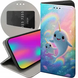etui-do-xiaomi-redmi-note-14-4g-wzory-narwal-bajki-morskie-zwierzeta-case