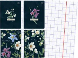 zestaw-4-x-zeszyt-a5-kratka-60-kartek-w-kratke-fiori-kwiaty-interdruk