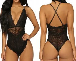 koronkowe-body-seksowne-czarne-bielizna-damska-nocna-sexy-dekolt-koronka