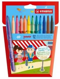 flamastry-power-12-kolorow-stabilo