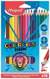 kredki-trojkatne-colorpeps-strong-18-kolorow-maped