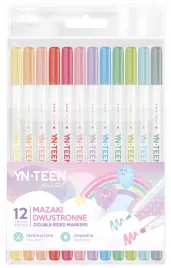 mazaki-dwustronne-pastel-12-kolorow-interdruk