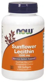 now-lecytyna-slonecznikowa-1200mg-200kaps