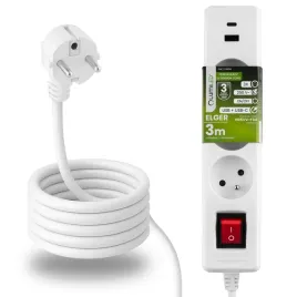 przedluzacz-kabel-z-uziemieniem-3-gn-3m-wlacznik-on-off-usb-usb-c-sznur