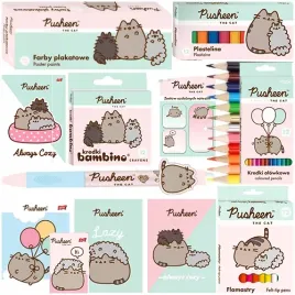 wyprawka-szkolna-pusheen-pastelowy-kotek-xl-farby-kredki-bambino-plastelina