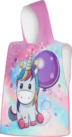 recznik-dzieciecy-z-kapturem-poncho-jednorozec-nils-aqua-nar20-6085-cm