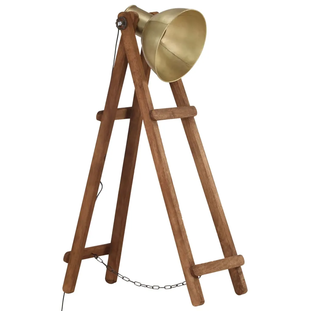lampa-podlogowa-kolor-mosiadzu-e27-lite-drewno-mango-stan-nowy