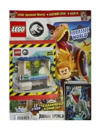 lego-magazyn-czasopismo-jurassic-world-04-2024-raptor-laboratorium-dna