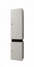 szafka-lazienkowa-wysoka-tiko-135cm-bialy-zloty-szybka-wysylka