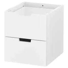 nordli-komoda-modulowa-2-szuflady-kolor-bialy-40x45-cm