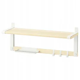 polka-scienna-65x26-cm-biala-osika-z-haczykami-ikea-skomakare