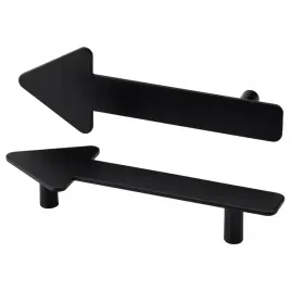ikea-jarnsparv-uchwyt-meblowy-czarna-strzala-2-szt