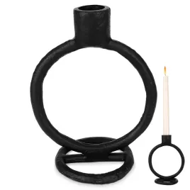 swiecznik-aluminiowy-czarny-15-cm