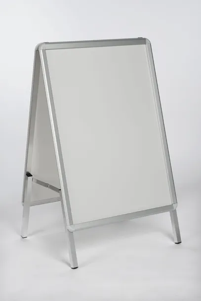 STOJAK REKLAMOWY A0 2STR. (POTYKACZ) OWZ 32mm + FOLIA PROFIL 32MM