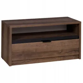 szafka-rtv-woody-vd-09-dab-monastery-czarny-polysk-90-cm