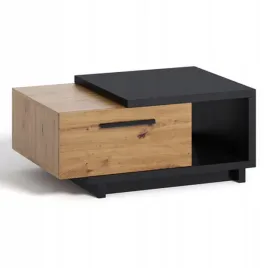 lawa-stolik-kawowy-vilo-90cm-2-szuflady-vin-04-dab-artisan-czarny-mat