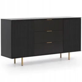 nowoczesna-komoda-belio-na-nozkach-do-salonu-czarna-ryflowana-150-cm