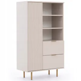 regal-belio-kaszmir-fronty-ryflowane-frezowane-wysoki-80-cm