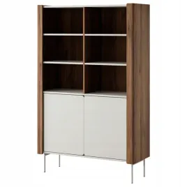stylowy-regal-do-salonu-kaszmir-orzech-moden-105-cm