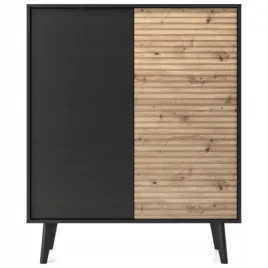 komoda-nowoczesna-do-salonu-czarna-dab-artisan-ovo-kd104