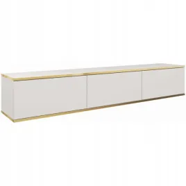 szafka-rtv-wiszaca-biala-glamour-175-cm-zlote-wstawki