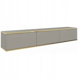 szafka-rtv-wiszaca-szara-glamour-175-cm-zlote-wstawki