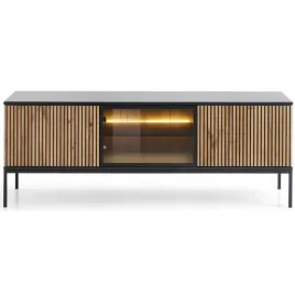 nowoczesna-szafka-rtv-pod-telewizor-154-cm-royal-rtv154-czarny-dab-wotan