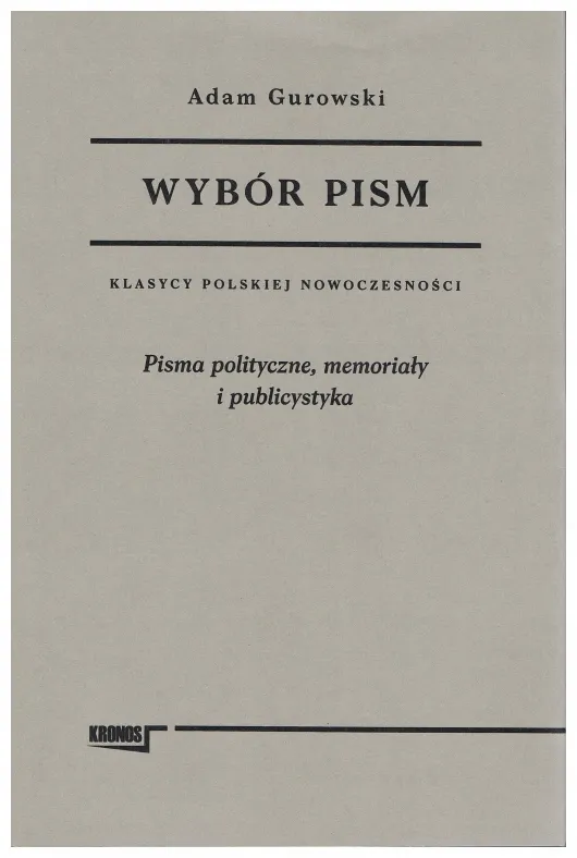 wybor-pism-gurowski-adam