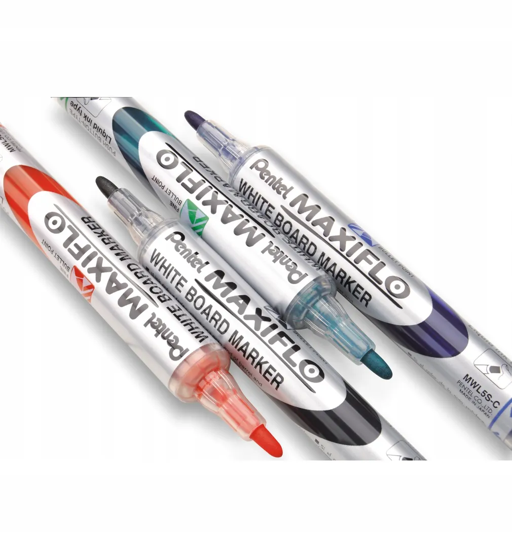 marker-do-bialych-tablic-czerwony-maxiflo-mwl5s-pentel-stan-nowy