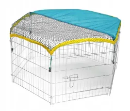 kojec-6-katny-dla-krolikow-565-x-565cm-z-drzwiczkami-kerbl
