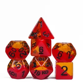 zestaw-7-kosci-zywicowe-czerwone-pomaranczowe-czarny-d4-20-k20-rpg-dandd-mtg