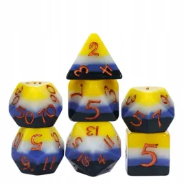zestaw-7-kosci-zolte-fioletowe-czarne-d4-20-k20-rpg-dandd-mtg-baldur-s-gate-3