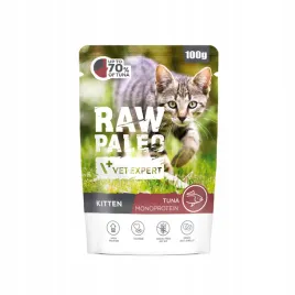 raw-paleo-saszetka-mokra-karma-dla-kota-mlodego-kitten-tuna-tunczyk-100g