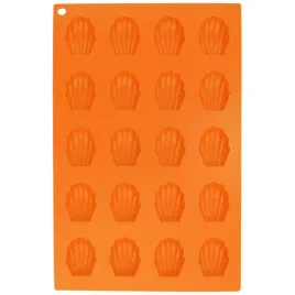 forma-do-ciastek-silikonowa-pomaranczowa-muszelki-sillinie