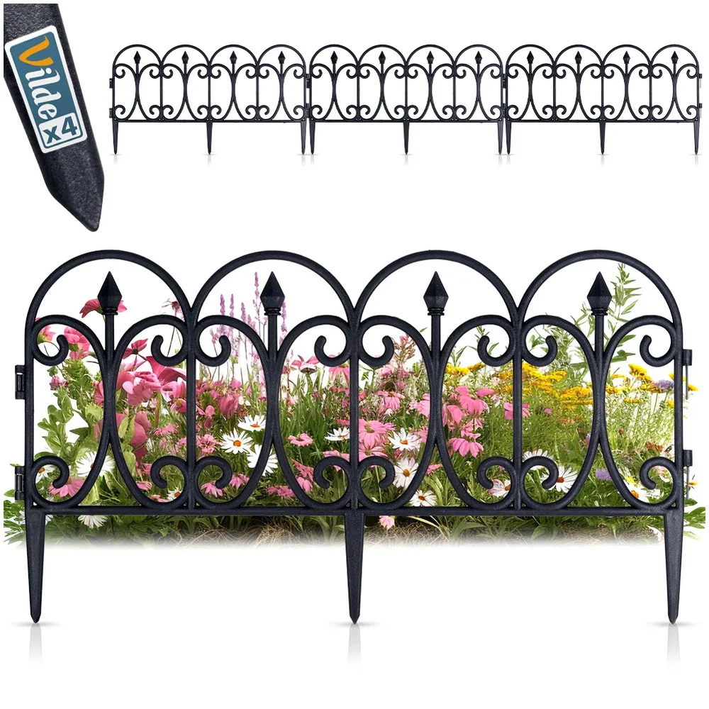 plotek-ogrodowy-czarny-60x33-cm-4-szt-stan-nowy