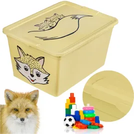 pojemnik-plastikowy-na-zabawki-z-pokrywa-30l-zamykany-do-dzieci-zolty