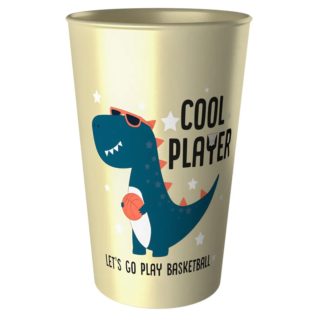 kubek-dla-dziecka-dzieciecy-250-ml-do-szkoly-przedszkola-dinozaur-bezowy-kolor-dominujacy-bezowy