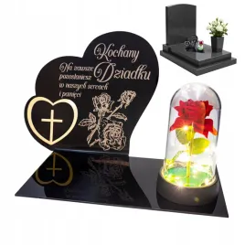 dekoracja-na-grob-grawerowany-znicz-podstawka-na-cmentarz-roza-dla-dziadka