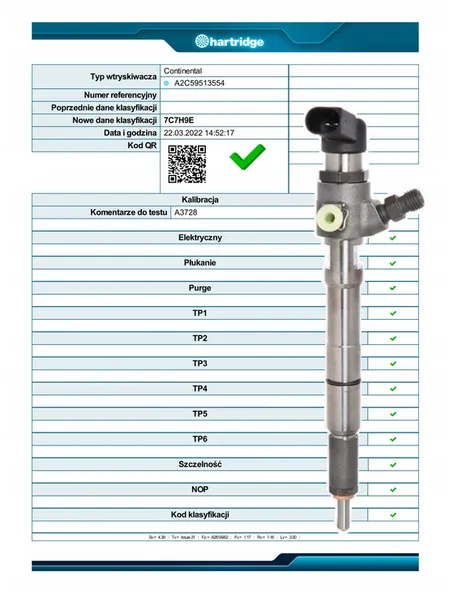 Wtryskiwacze KOMPLET 4 szt VDO Siemens 03L130277B VW Skoda Seat 1.6 TDI