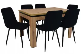 stol-rozkladany-80x120-160-artisan-i-6-krzesel-ik-13-czarny-welur-do-salonu