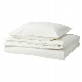 posciel-150x200-cm-i-poszewka-50x60-cm-biala-100percent-bawelna-ikea-angslilja