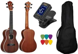 ukulele-koncertowe-tabela-pokrowiec-tuner-kostki