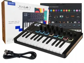 arturia-minilab-3-black-klawiatura-sterujaca-darmowy-ableton-analog-lab