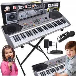 keyboard-organy-pianino-do-nauki-dla-dzieci-61-klawiszy-tryb-lekcji-statyw