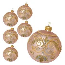 rozowe-szklane-bombki-choinkowe-ornament-8-cm-6-szt-dekorowane-zdobione