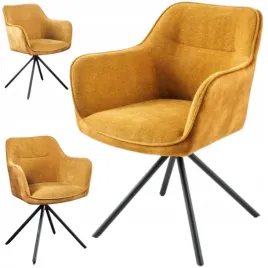 krzeslo-obrotowe-salonowe-domowe-czarne-nozki-eleganckie-musztardowe-180