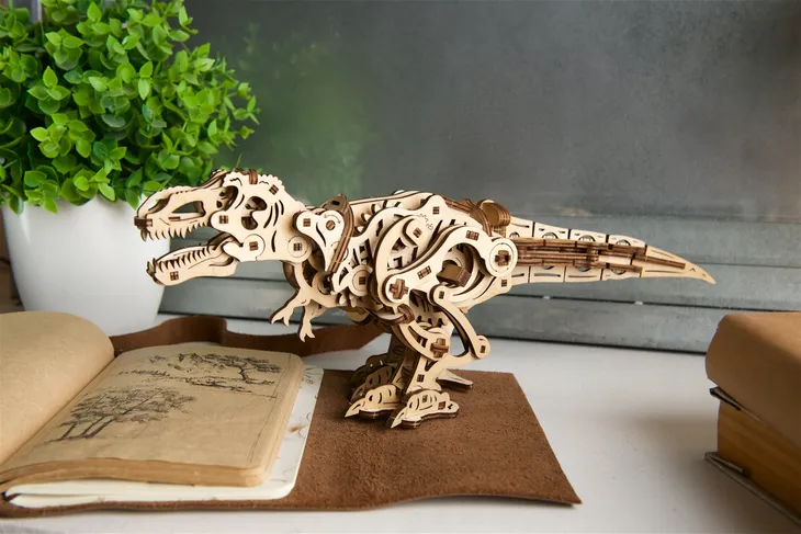 puzzle-3d-drewniane-tyranozaurus-rex-ugears-material-drewno